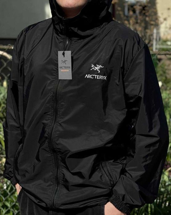 С М Л ХЛ — Черная куртка Ветровка — Артерикс ГорТекс — ARCTERYX
