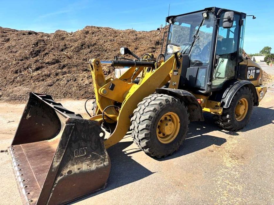 Ładowarka CAT 906H 906M 908 Z Niemiec Serwis 2012r łyżka widły