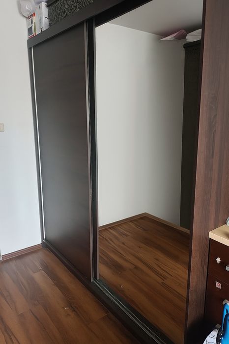 Szafa przesuwna wenge