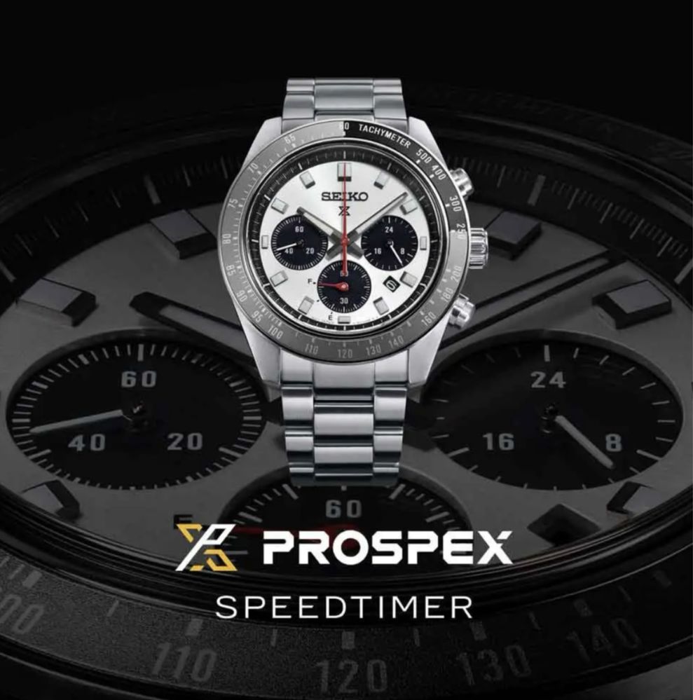 Годинник SEIKO Prospex Speedtimer Go Large SSC911P1