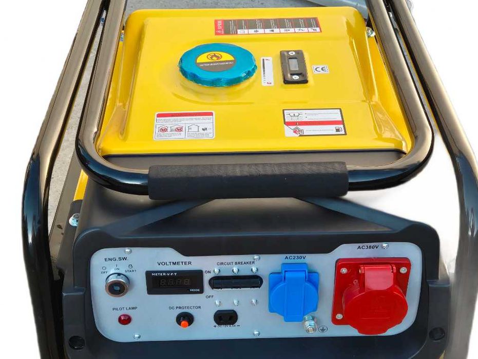 Nowy profesjonalny agregat prądotwórczy NERGPEIN  NRG8370X – 7 kW