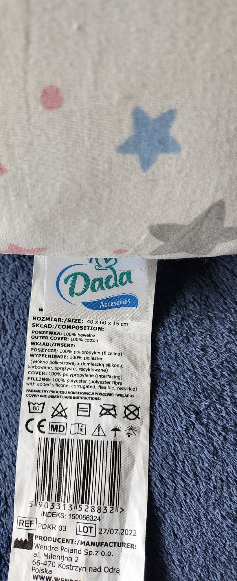 Poduszka do karmienia rogal typu C Dada