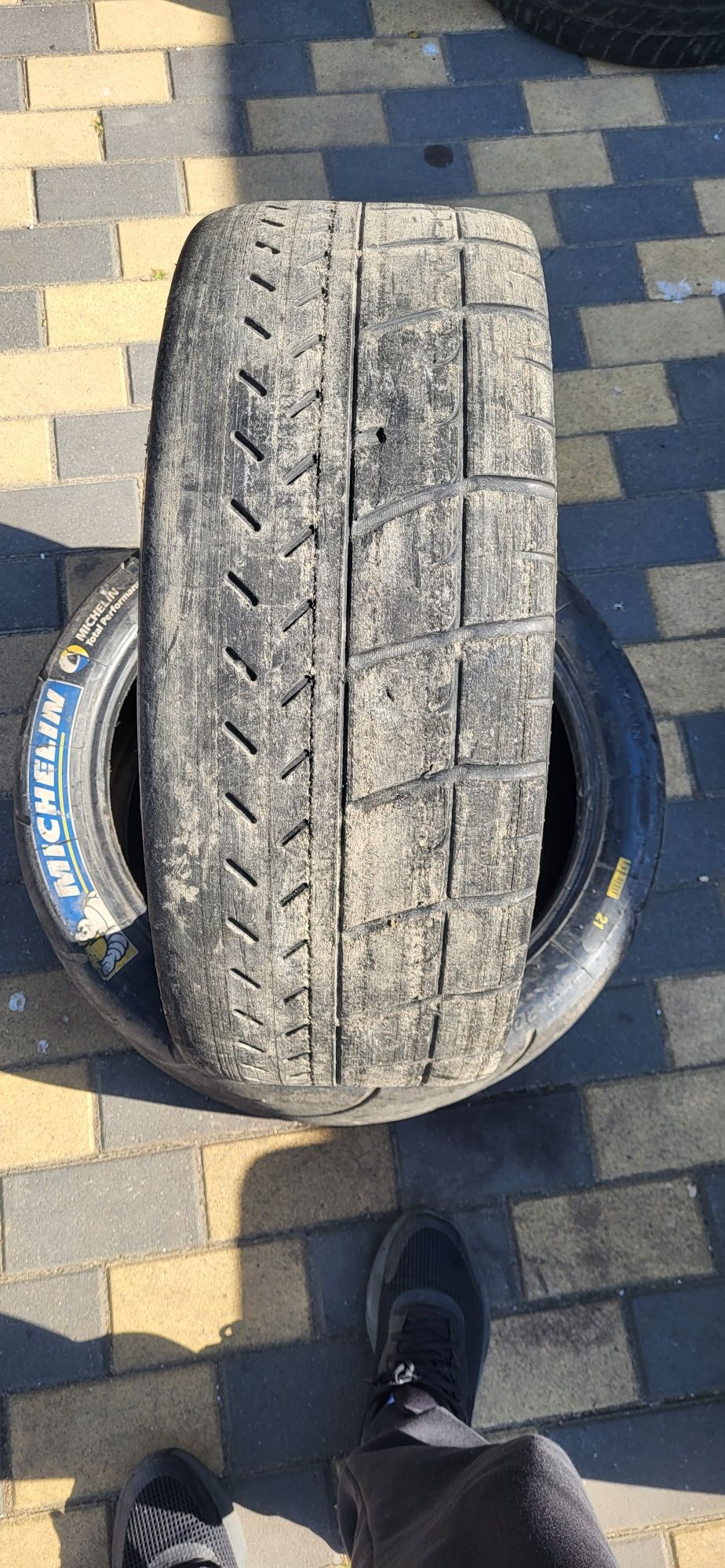 Opony slick semi slick Michelin Pirelli MRF 18 cali