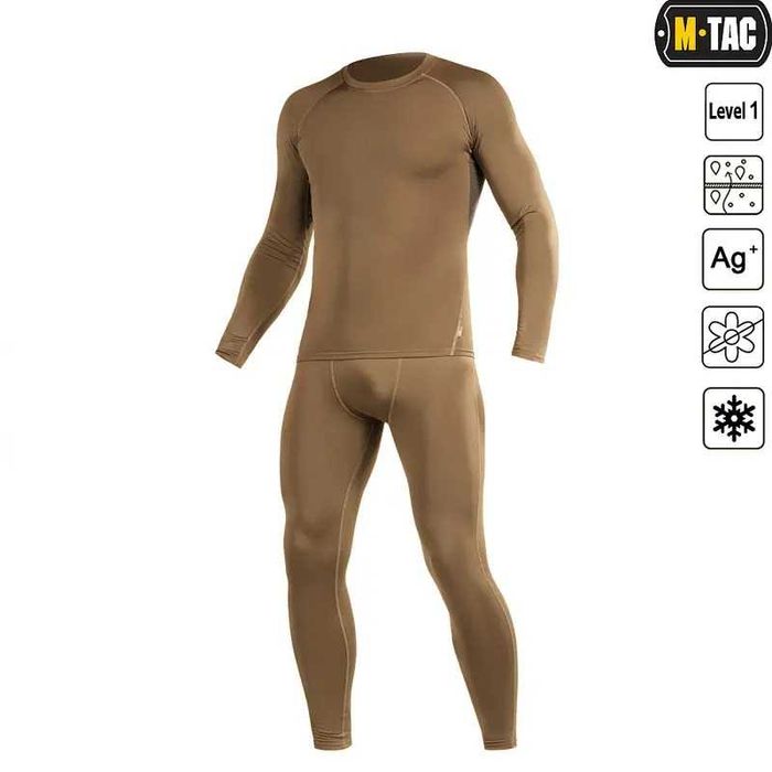Комплект тактична термобілизна M-Tac ThermoLine Койот ‼️ Є РОЗМІРИ ‼️