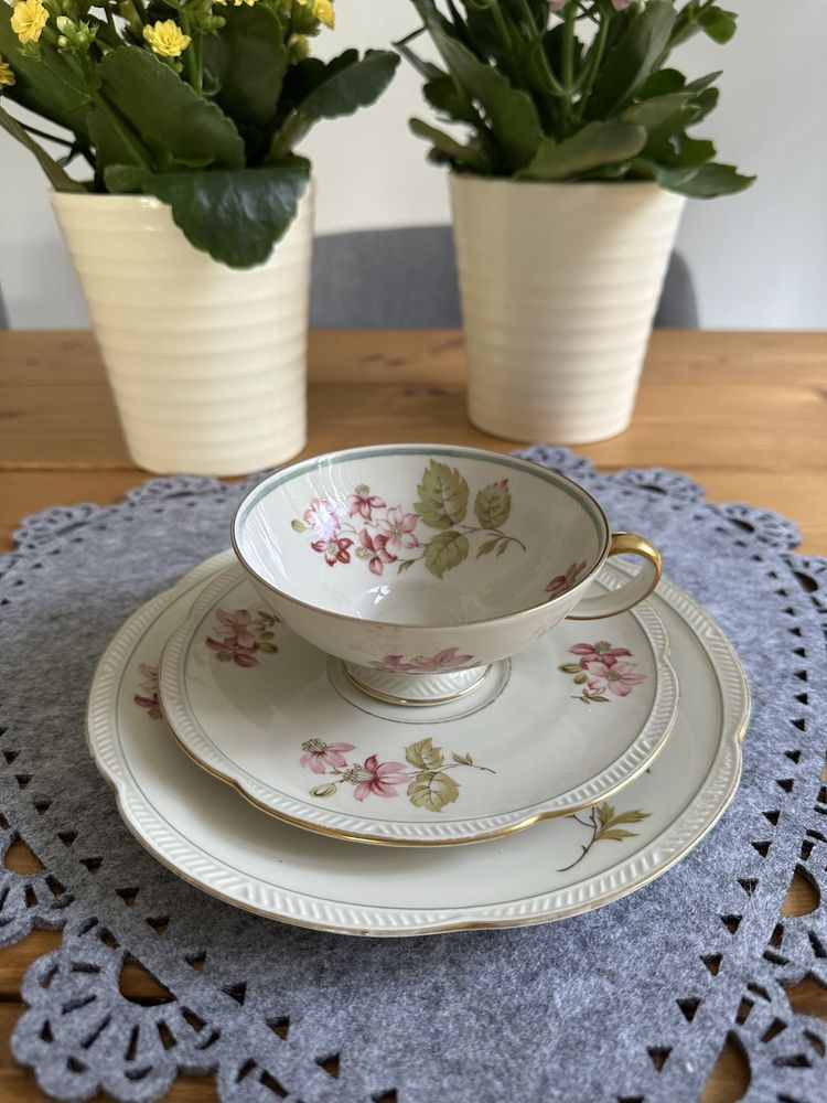 Komplet śniadaniowy porcelana Koh Scherzer Bavaria