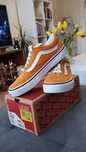 Pomarańczowe klasyczne tenisówki Vans Old Skool Unisex 36