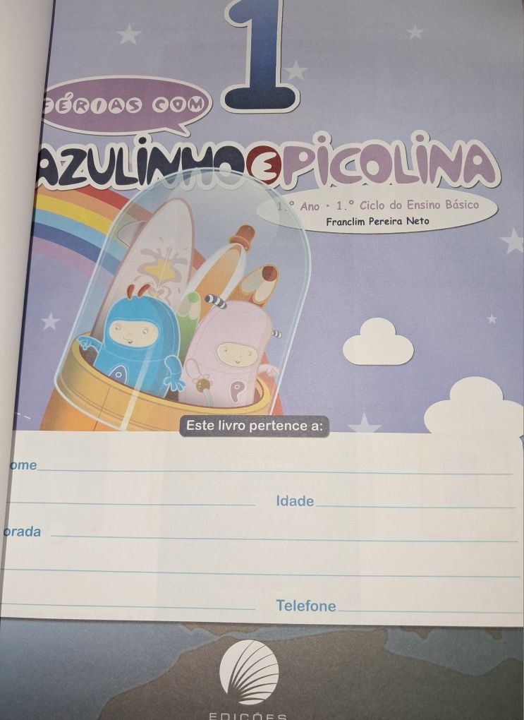 Livro de Férias do 1° para o 2° ano