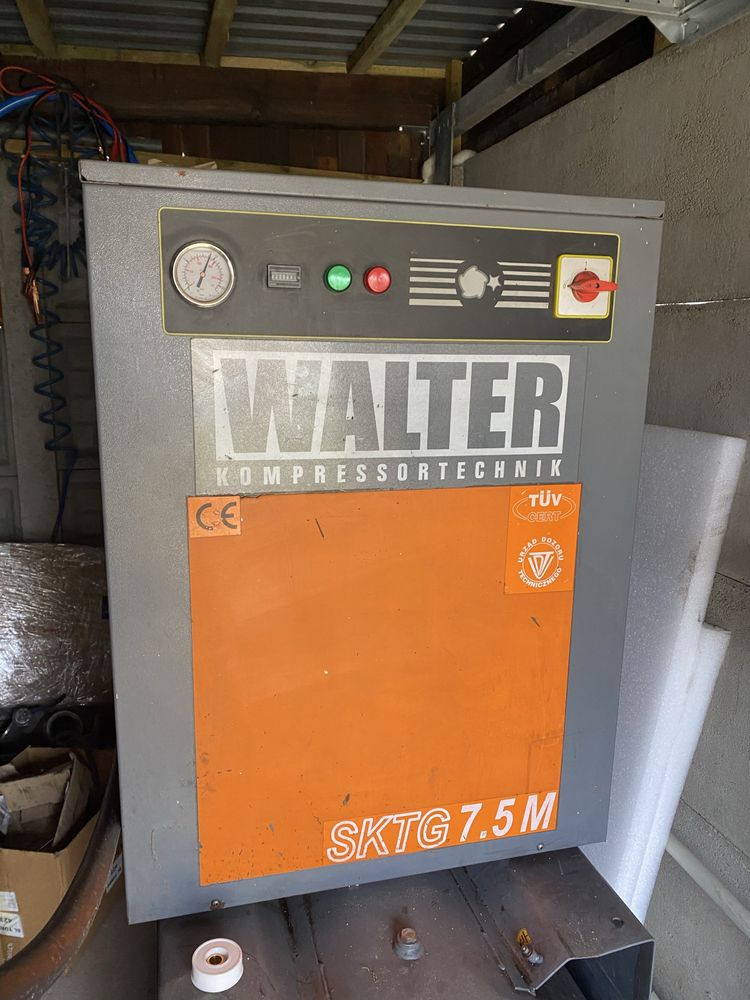 Sprężarka śrubowa śruba kompresor Walter SKTG 7.5M 7.5kW 1m3/min