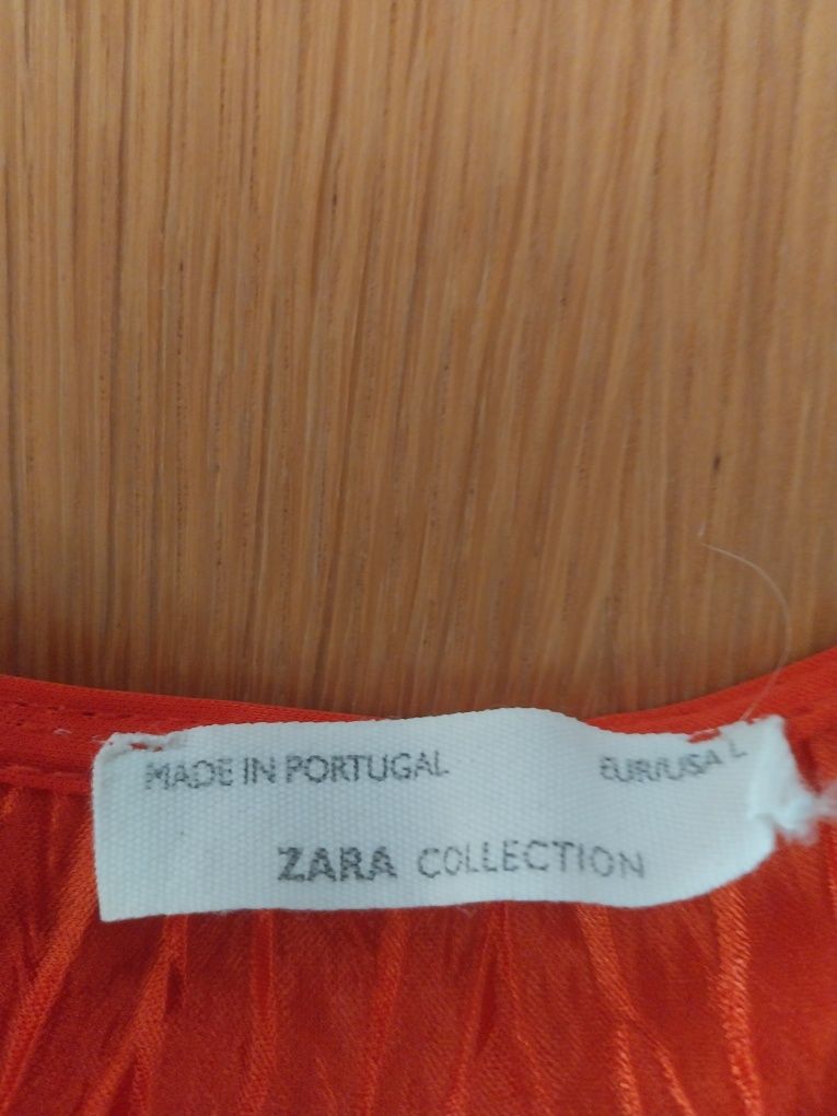 Top vermelho Zara