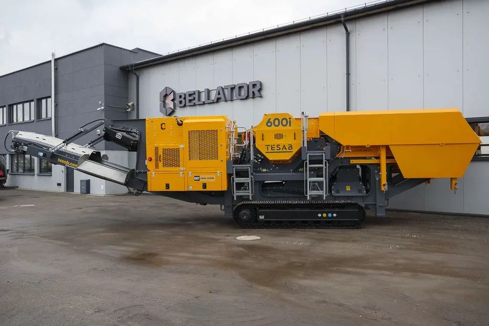 Tesab 600i  Nowa kruszarka szczękowa, nowość w Polsce, niezawodność, jakość, diler