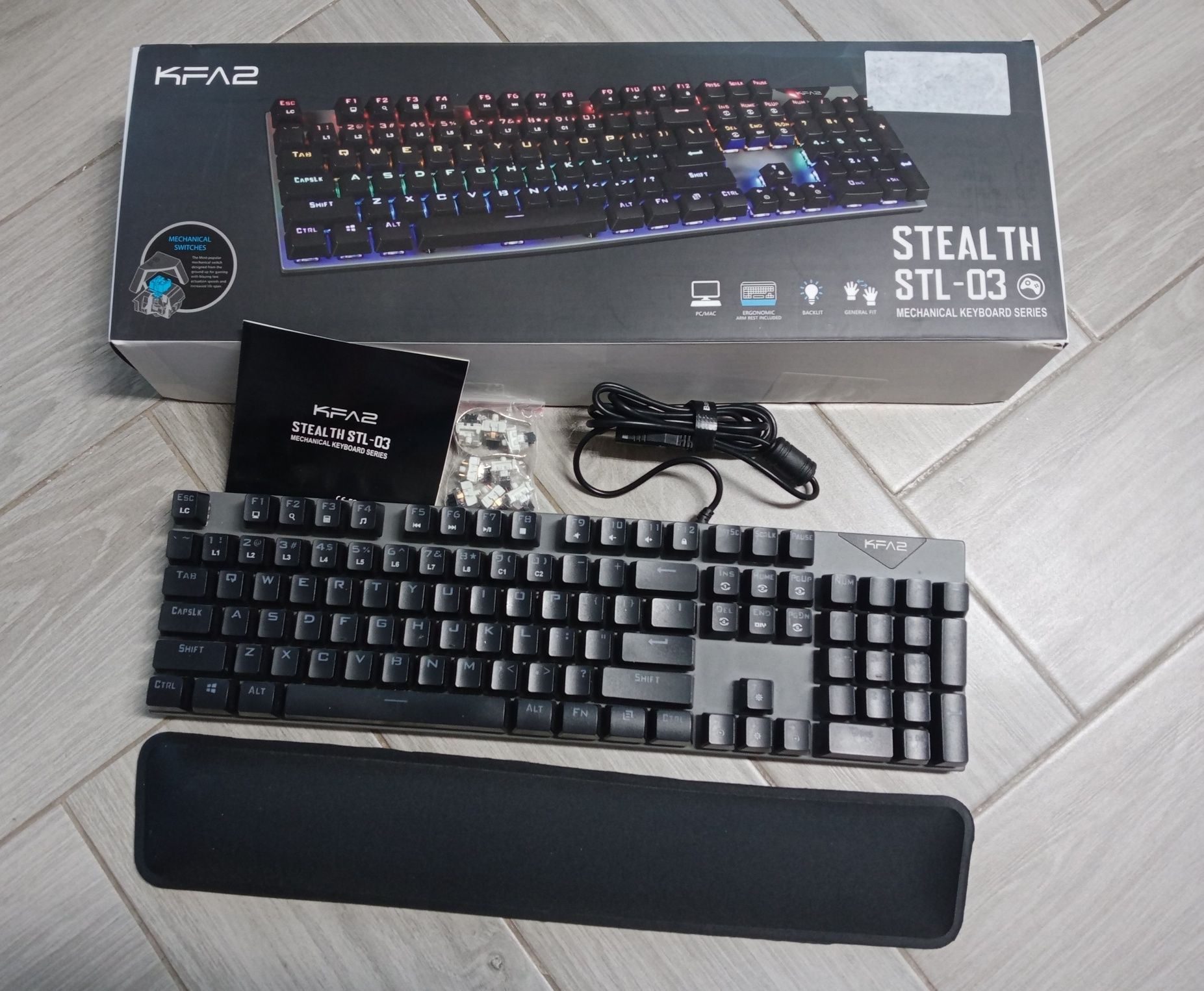 Klawiatura mechaniczna KFA2 STEALTH STL-03