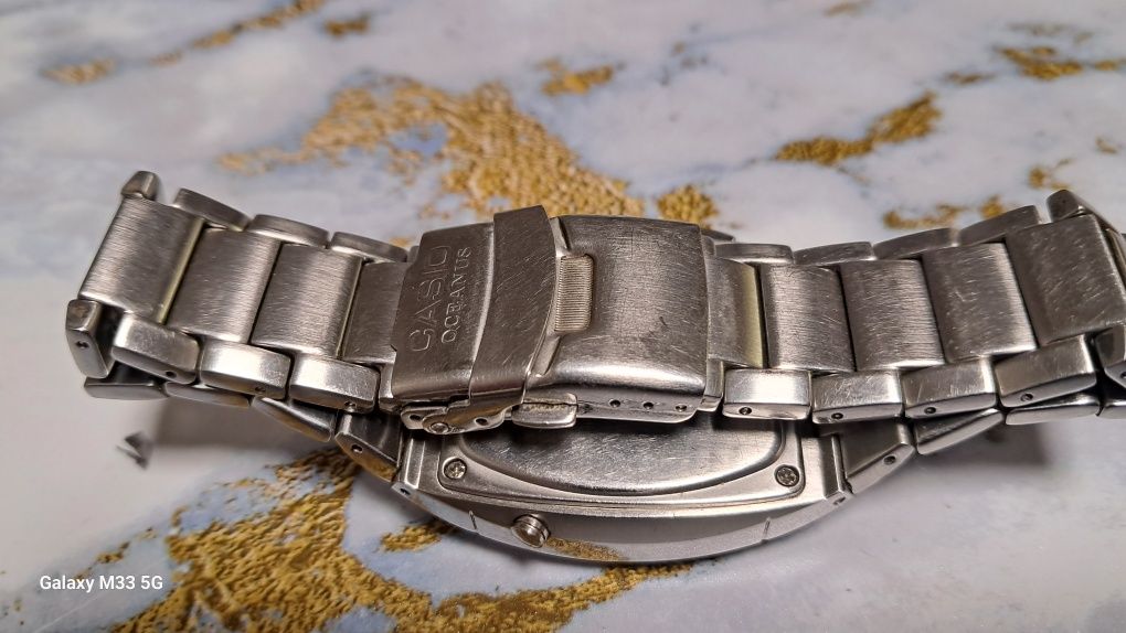 Редкие часы Casio Oceanus Chronograph alarm