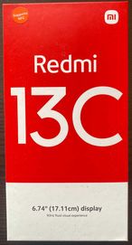 Xiaomi Redmi 13C nowy, nieodpakowany - Midnight Black