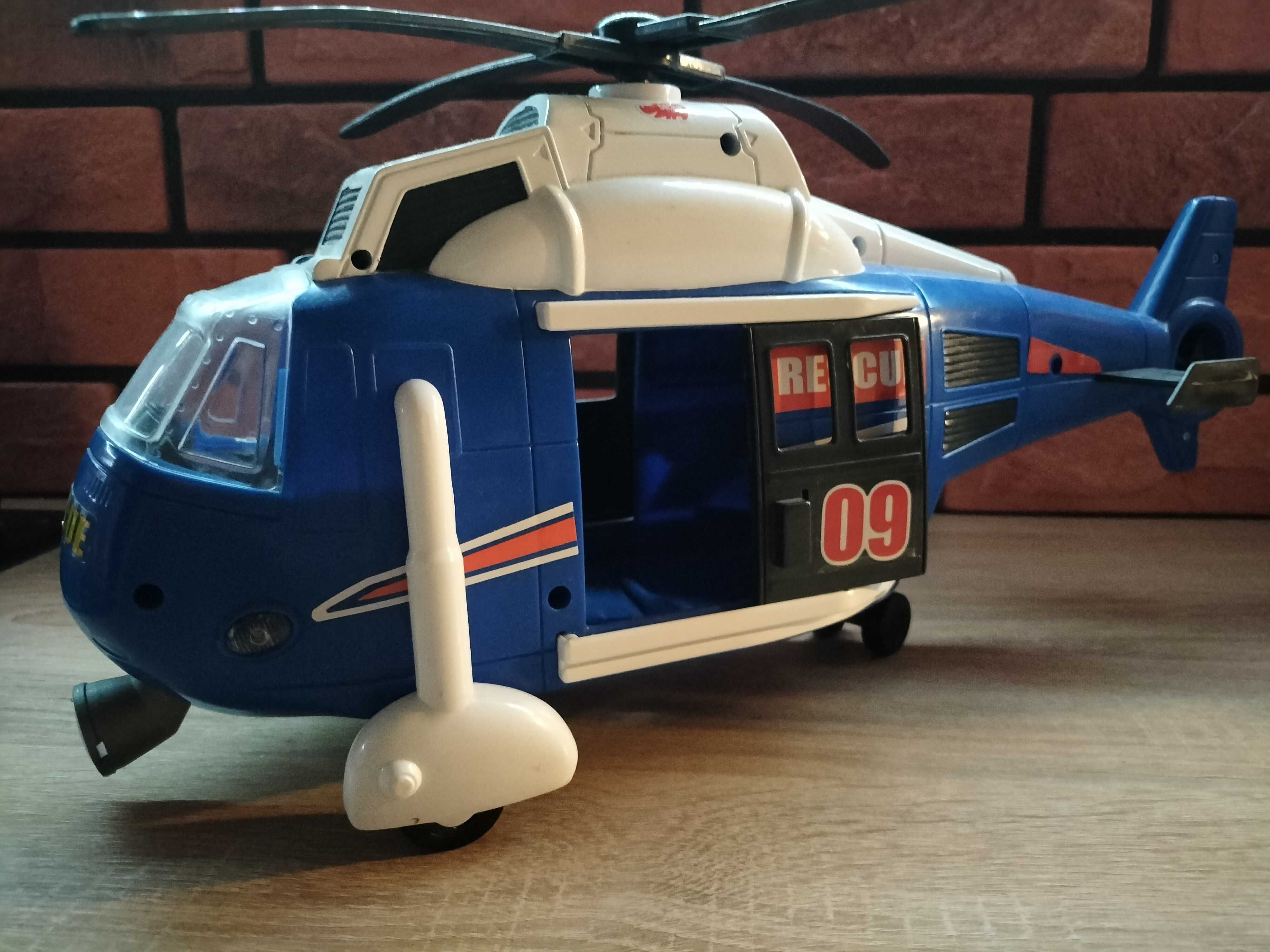 Helikopter ze światłem i dzwiękiem Dickie toys