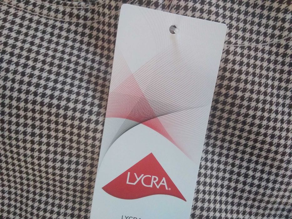 Spodnie w kratkę damskie NOWE