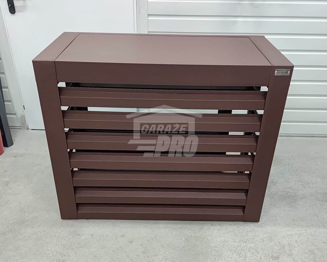 Osłona klimatyzatora pompy ciepła 90x40x80 cm Zabudowa GP535