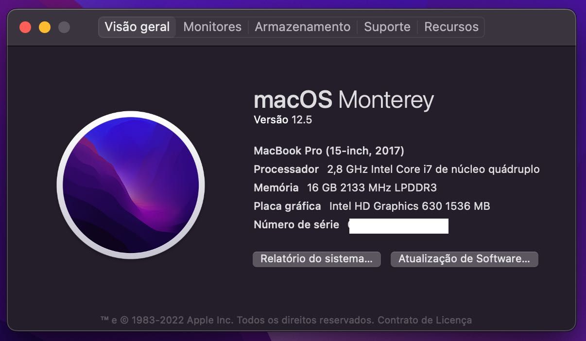 MacBook Pro 15" 2017