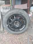 Продам титановий диск с резиной 255/55 r17