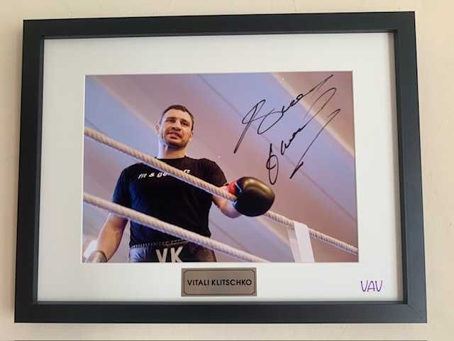 Vitali KLITSCHKO - autograf słynnego boksera