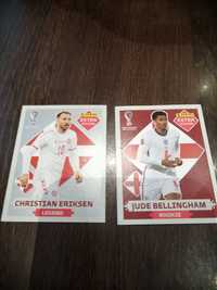 Extra sticker Christian eriksen. Jude bellingham.
