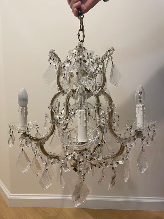 Żyrandol kryształowy