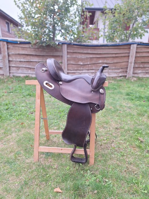 Siodlo westernowe QH, miekkie siedzisko
