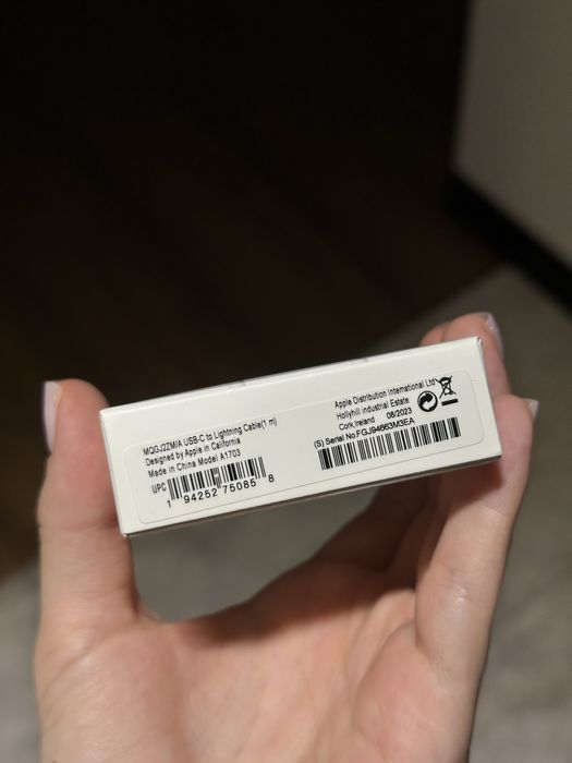 USB кабель USB-C to Lightning 1м original