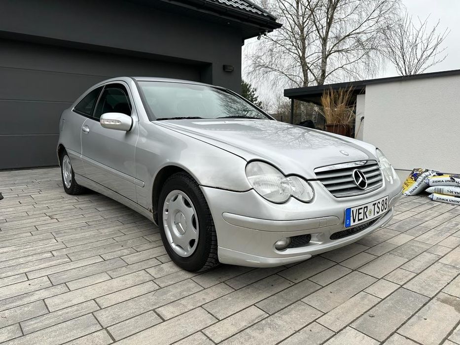 Sprzedany Mercedes w203 coupe automat klima