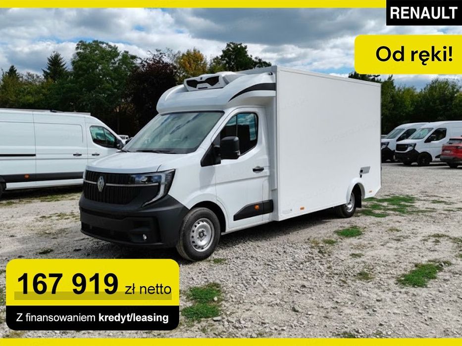 Renault Master L3 Extra Platforma Izotermiczna 2.0 170KM  Światła przeciwmgłowe !! Długie lusterka !!