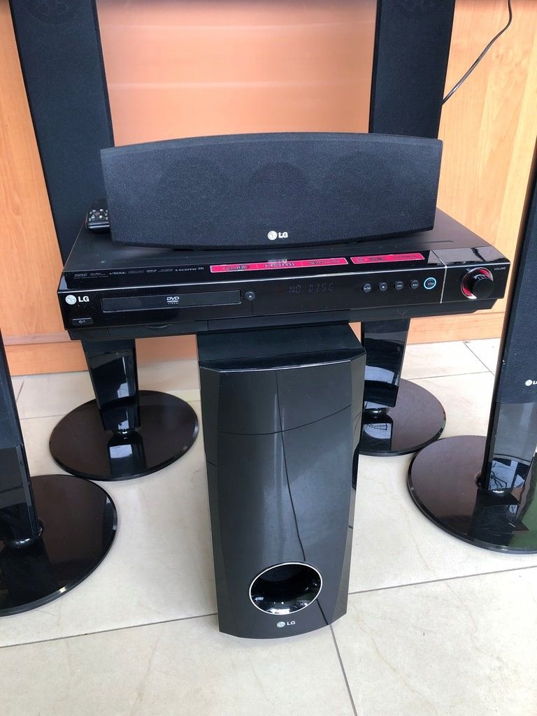 Kino domowe LG HT503TH 5.1 HDMI,CD ,USB, Stan BDB
