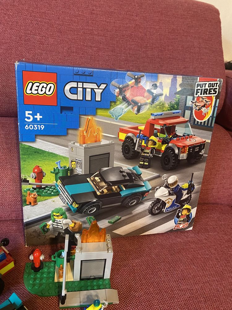 Klocki Lego city 60319 straż pożarna