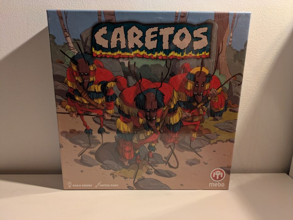 NOVO e SELADO - Jogo Tabuleiro Caretos
