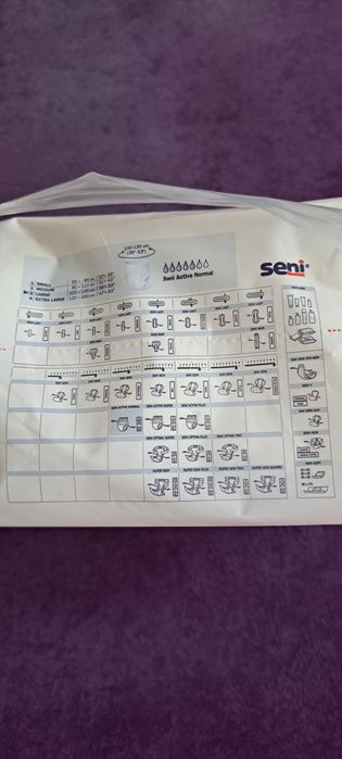 SeniActive Normal pieluchomajtki/majtki chłonne L