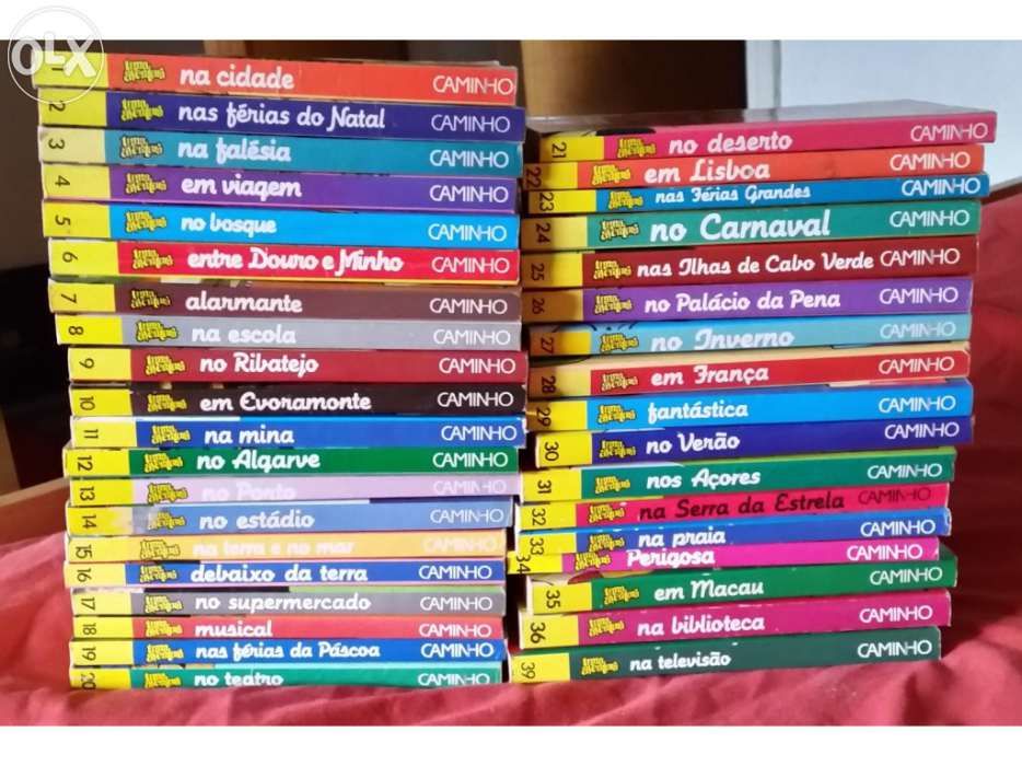 Colecção 37 livros Uma Aventura