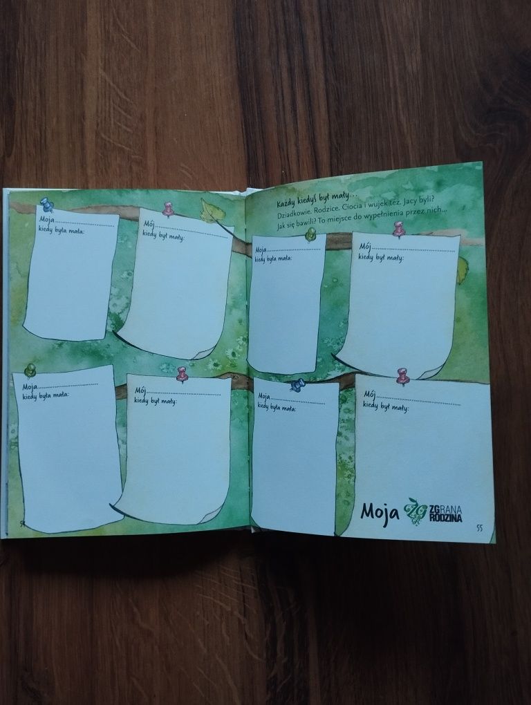 Książka ze stronami personalizowanymi "Zielonogórska bajka Powitajka"