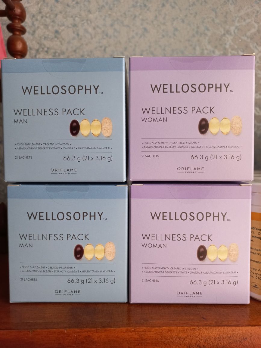 Wellness Pack Велнесс Пек Омега 3 Oriflame