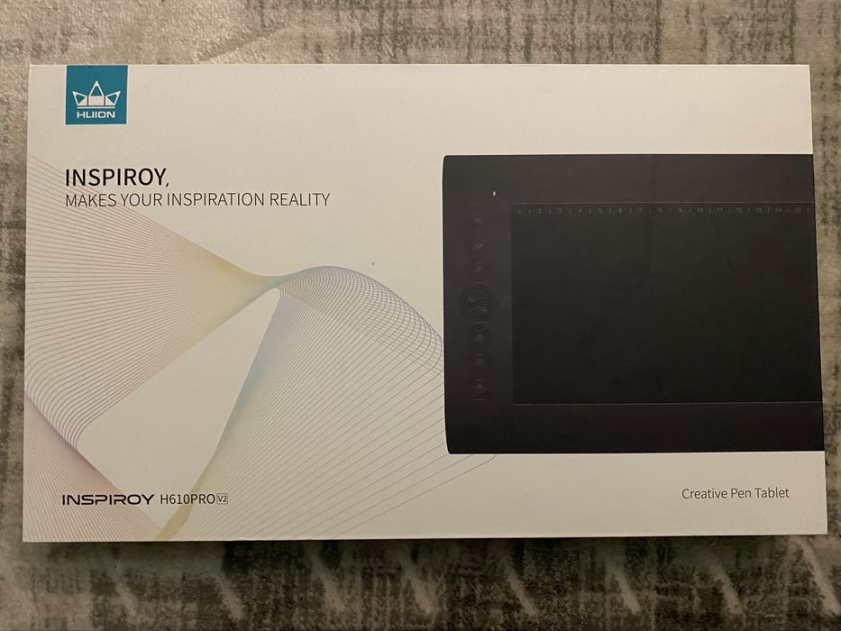 Графічний планшет HUION H610PRO V2