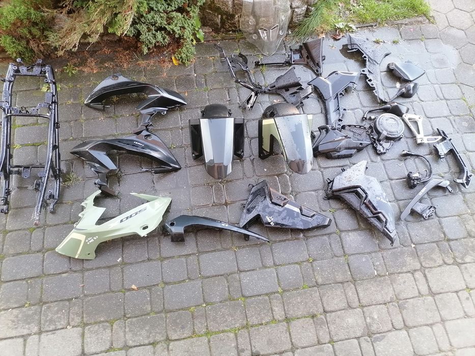 Honda cb cbr 500r x 600rr pc69 owiewka Ogon dekiel bok błotnik cb 500f