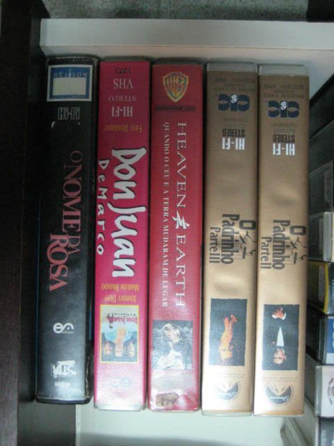 Filmes VHS originais vários