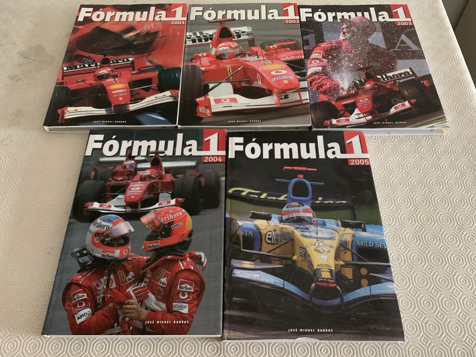 Coleção de livros de F1