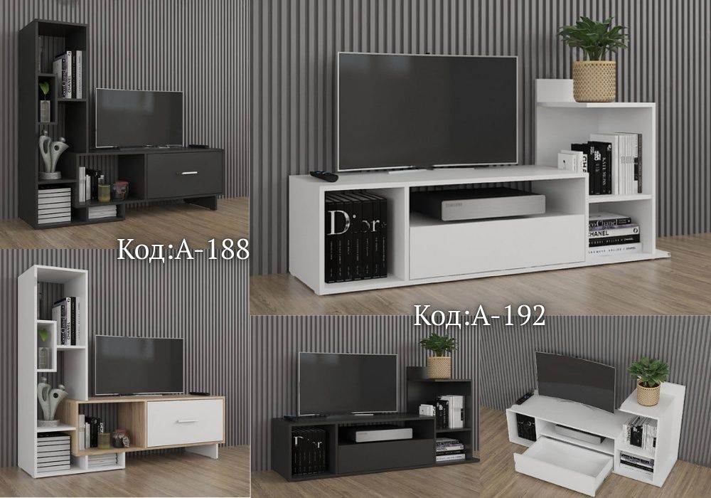 Оплата частинами‼️ТУМБА під ТВ Стильний КОМОД Ламінована ДСП Тумбочка