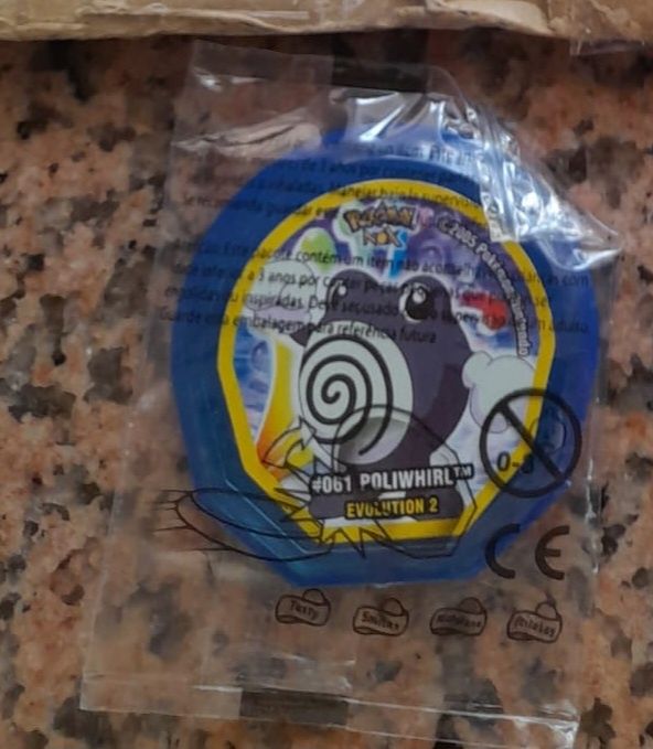 TROCO Tazos Pokémon Nox Selados / Sem abrir