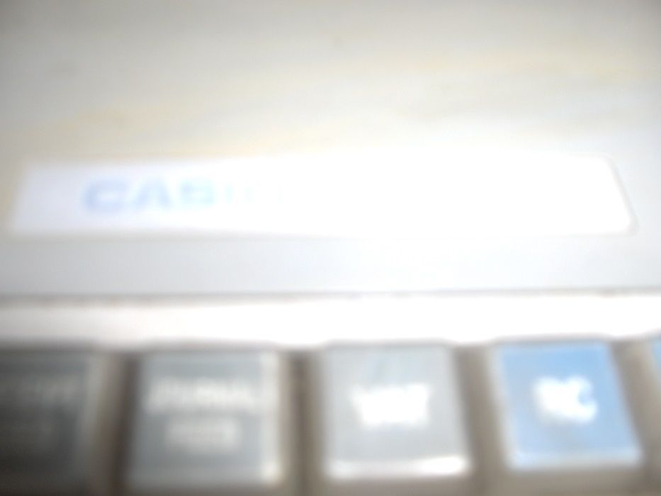 RESISTADORA casio TK 1300 ,