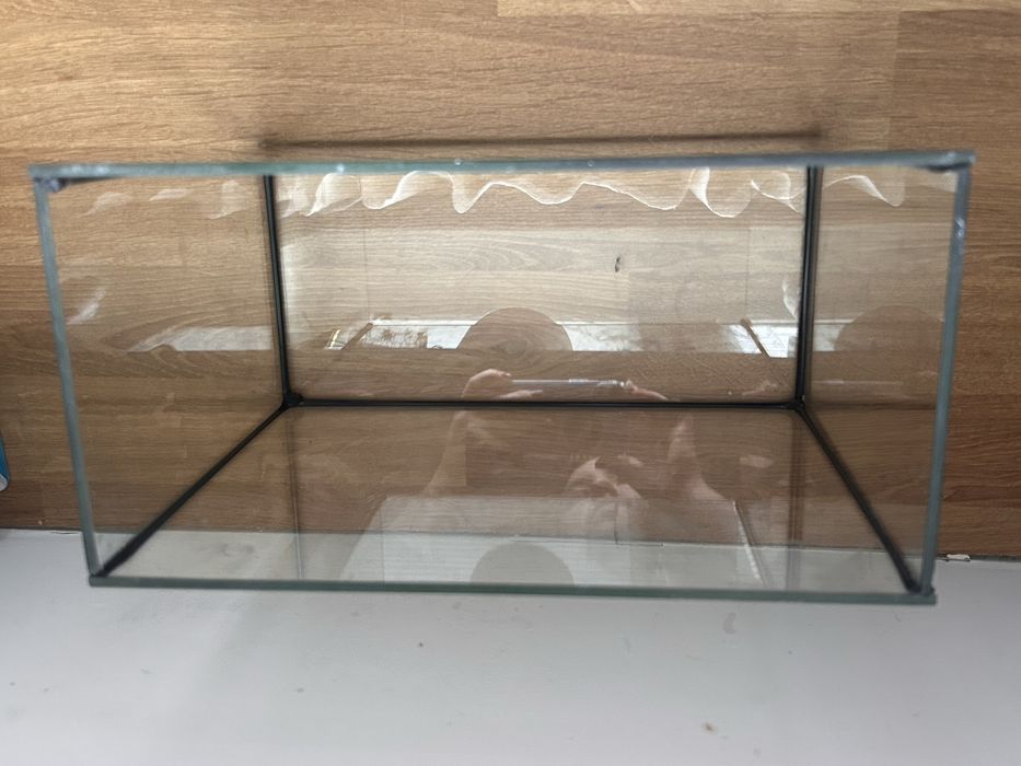 Akwarium 7l samo szkło, szczelne