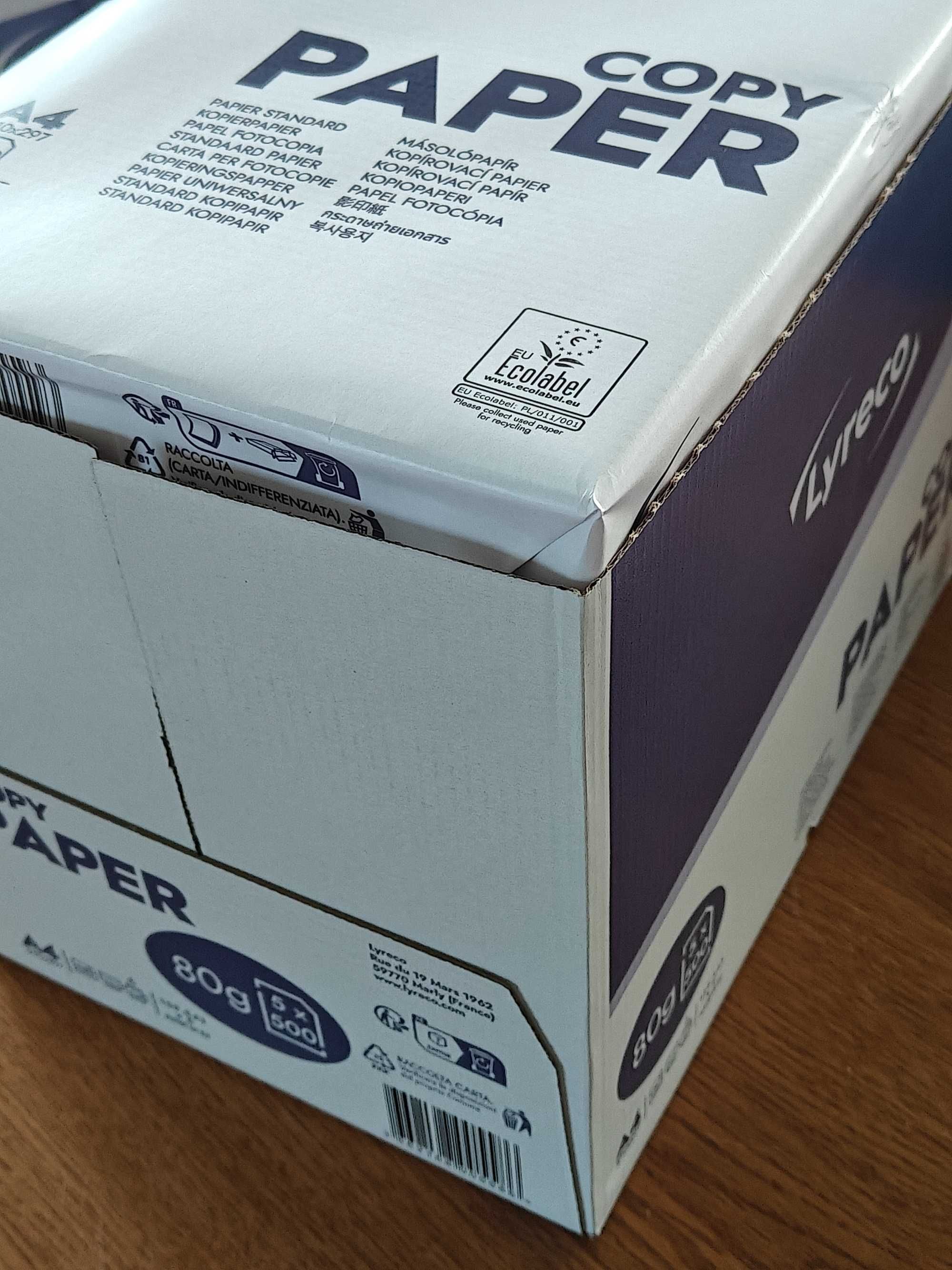 Papier do drukarki A4 80g biały - 5 ryz