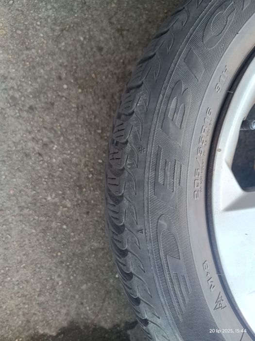 Koła 205/55 R16 do Opla opony zima 6-7 mm