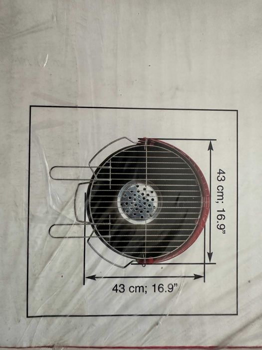 Fogareiro Barbecook Optima ceram - Novo