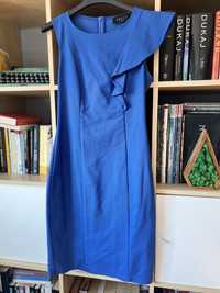 Sukienka Mohito niebieska/kobaltowa rozmiar 34/XS
