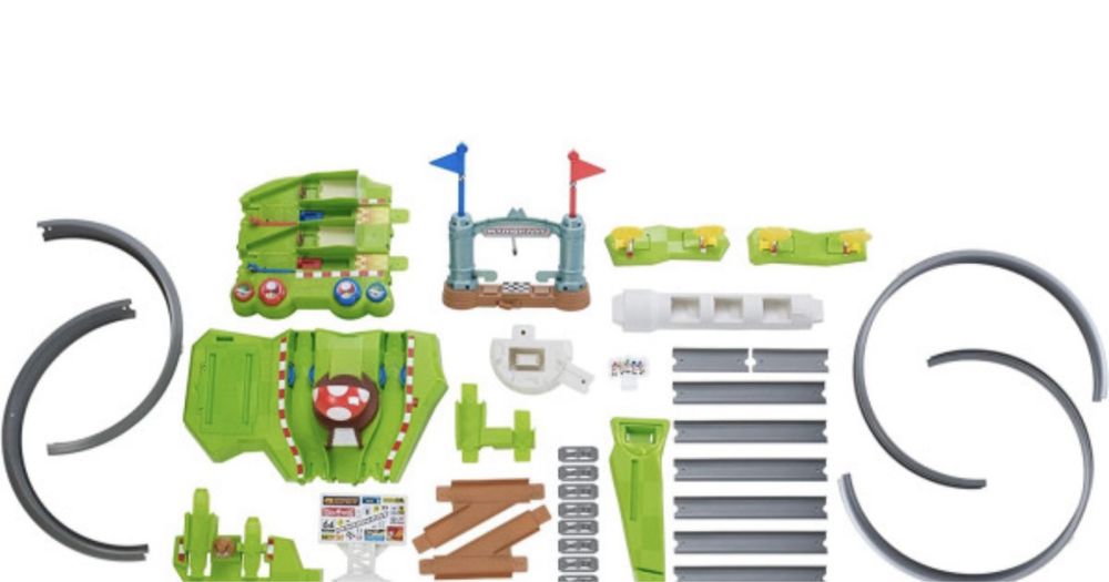 Трек Марио Карт Круговая трасса Hot Wheels Mario Kart (GCP27) !