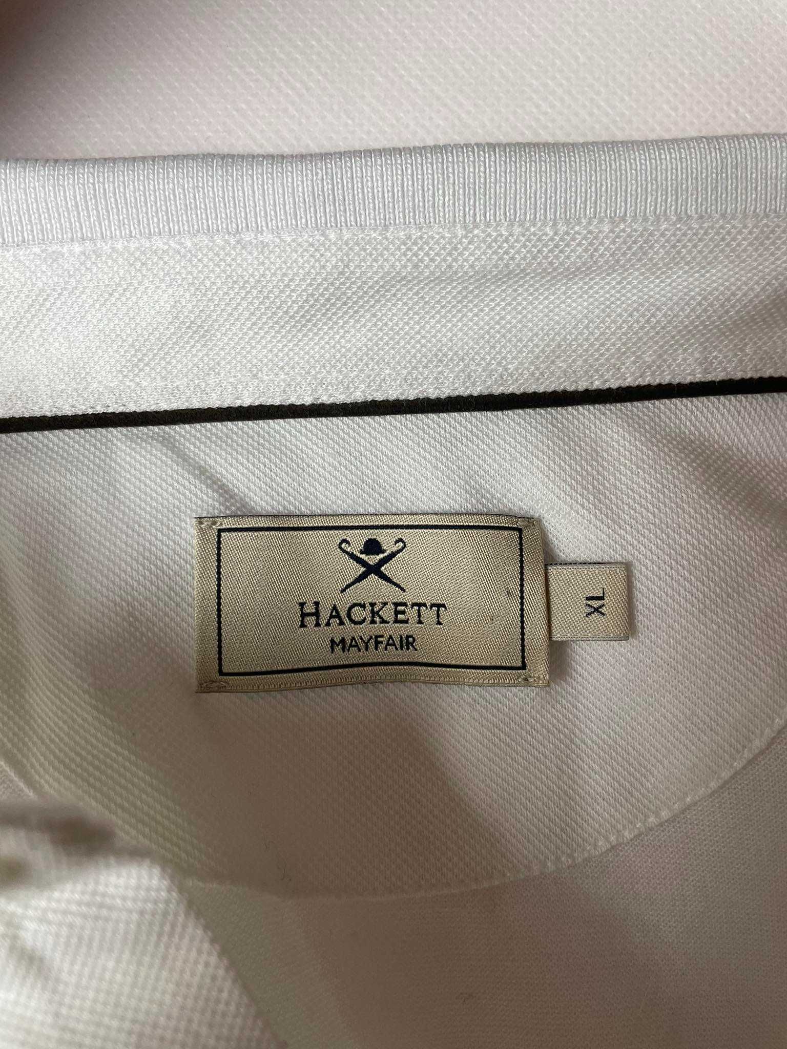 Koszulka Polo Hackett London my fair biała XL